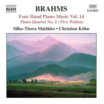 BRAHMS - 4 HAND PF MUSIC 14
