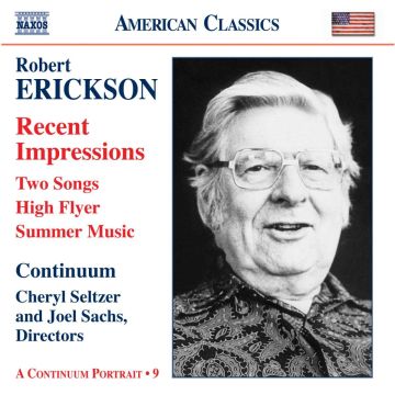 ROBERT ERICKSON - ORCHESTRAL CHAMBER AND VOCAL