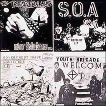 VARIOUS ARTISTS - FOUR OLD SEVEN INCHES
