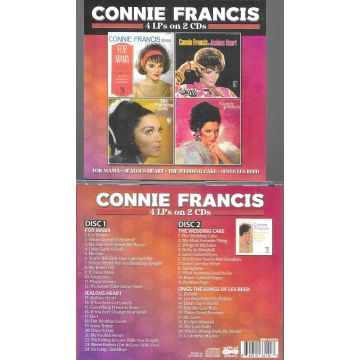 CONNIE FRANCIS - FOR MAMA, JEALOUS HEART, WEDDING CAKE, SINGS LES REED