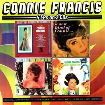 CONNIE FRANCIS - GREATEST AMERICAN WALTZES / NEW KIND OF CONNIE / MOVIE GREATS OF