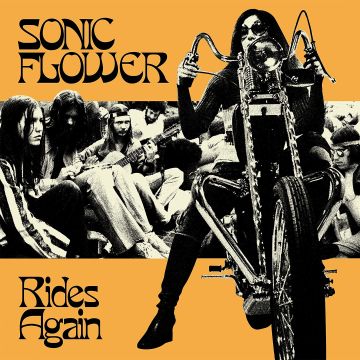 SONIC FLOWER - RIDES AGAIN (CORNETTO YELLOW WITH BLACK STRIPES VINYL)