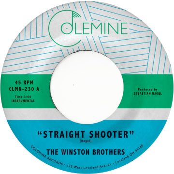 WINSTON BROTHERS - STRAIGHT SHOOTER/ISLAND TRAVEL (SKY BLUE VINYL)