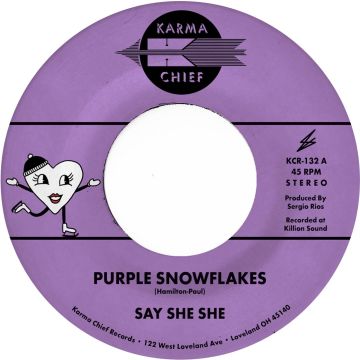 SAY SHE SHE - PURPLE SNOWFLAKES/THIS WINTERTIME