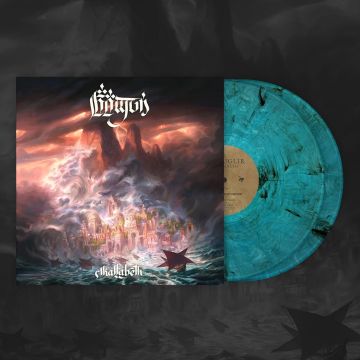 ANFAUGLIR - AKALLABETH (TRANSPARENT SEA BLUE W/BLACK SMOKE VINYL)