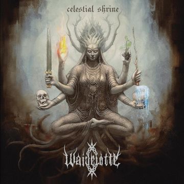 WAIDELOTTE - CELESTIAL SHRINE (SILVER/MILKY CLEAR GALAXY EFFECT HEAVY VINYL)