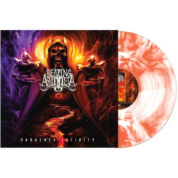 REAPING ASMODEIA - DARKENED INFINITY (ORANGE W/WHITE SWIRL VINYL)