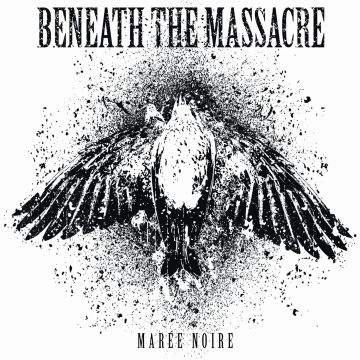 BENEATH THE MASSACRE - MAREE NOIRE (WHITE W/ BLACK SWIRL VINYL)