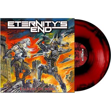 ETERNITY'S END - EMBERS OF WAR (RED W/ BLACK MARBLED VINYL)