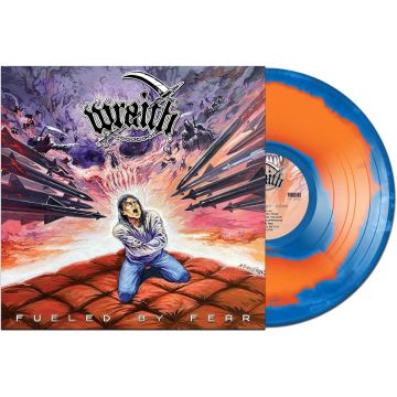 WRAITH - FUELED BY FEAR (BLUE & ORANGE STARBURST VINYL)