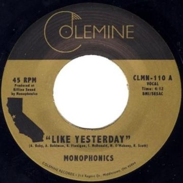MONOPHONICS - LIKE YESTERDAY / DESTRUMENTS FREEDOM