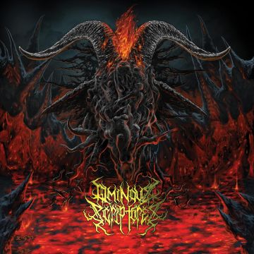 OMINOUS SCRIPTURES - RITUALS OF MASS SELF-IGNITION (RED & BLACK SPLATTER VINYL)