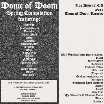 VARIOUS ARTISTS - DOME OF DOOM SPRING COMPILATION