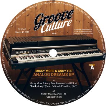 MORE,MICKY & ANDY TEE - ANALOG DREAMS EP