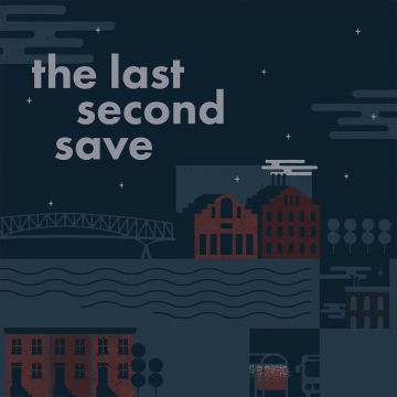 LAST SECOND SAVE - BALTIMORE (HALF OXBLOOD & HALF SILVER WITH OXBLOOD SPLATTER VINYL