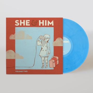 SHE & HIM - VOLUME TWO (SKY BLUE VINYL)