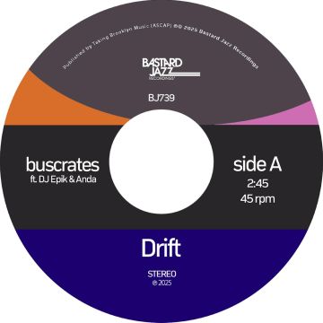 BUSCRATES - DRIFT/SERENITY (TRANSPARENT VINYL)
