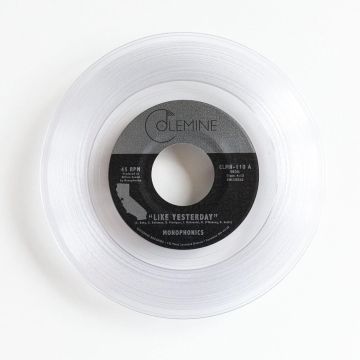 MONOPHONICS - LIKE YESTERDAY / FREEDOM (CLEAR VINYL)
