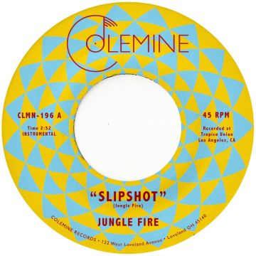 JUNGLE FIRE - SLIPSHOT (TRANSPARENT RED 7INCH)