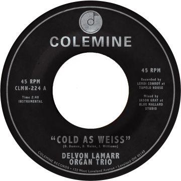 DELVON ORGAN TRIO LAMARR - COLD AS WEISS / FRIED SOUL