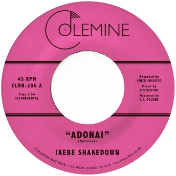 IKEBE SHAKEDOWN - ADONAI (TRANSPARENT BLUE 7INCH)