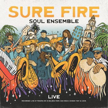 SURE FIRE SOUL ENSEMBLE - LIVE AT PANAMA 66 (CLEAR W ORANGE SWIRL VINYL)