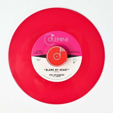SPLENDIDS & EAMON - CRY BABY CRY / BLAME MY HEART (OPAQUE RED VINYL)