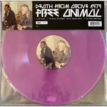 DEATH FROM ABOVE 1979 - FREE ANIMAL (TRANSLUCENT VIOLET VINYL)