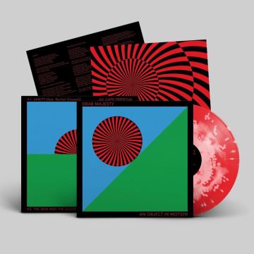DRAB MAJESTY - OBJECT IN MOTION (CLOUDY RED VINYL)
