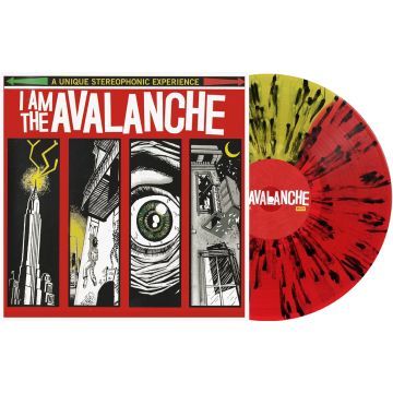 I AM THE AVALANCHE - I AM THE AVALANCHE (HALF YELLOW HALF RED WITH BLACK SPLATTER VINY