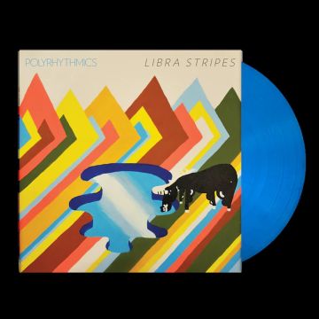 POLYRHYTHMICS - LIBRA STRIPES (BLUE VINYL)