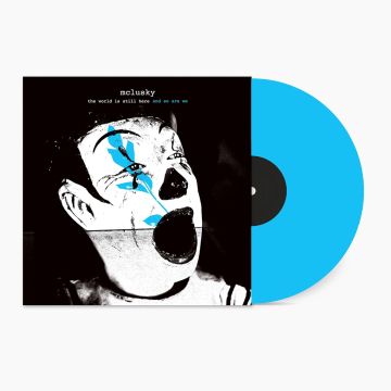 MCLUSKY - WORLD IS STILL HERE & SO ARE WE (BLUE VINYL)