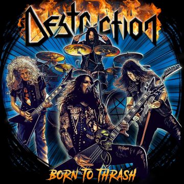 [CD/DVD] DESTRUCTION - BORN TO THRASH (LIVE IN GERMANY)