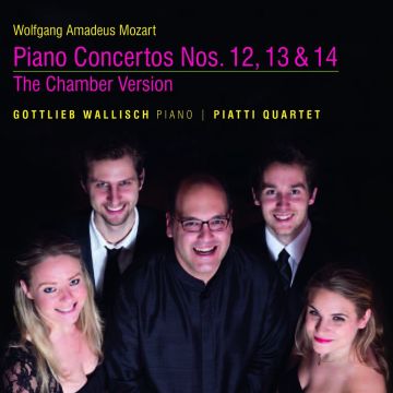 WOLFGANG AMADEUS MOZART - PIANO CONCERTOS: CHAMBER VERSI