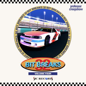PROFESSOR CREEPSHOW - 32 BIT BREAKS VOL. 4 (CLEAR RED VINYL)