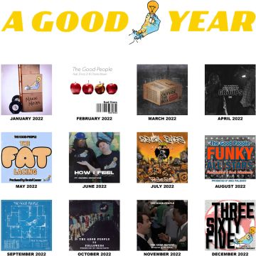 GOOD PEOPLE - GOOD YEAR (OPAQUE DUCKIE YELLOW VINYL)