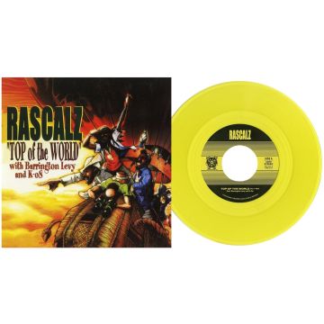 RASCALZ - TOP OF THE WORLD/GUNNFINGA (TRANSLUCENT YELLOW VINYL)