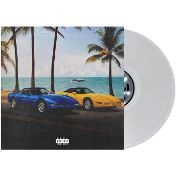 CURRENSY; WIZ KHALIFA & HARRY FRAUD - ROOFLESS RECORDS FOR DROP TOPS (METALLIC CLEAR VINYL)