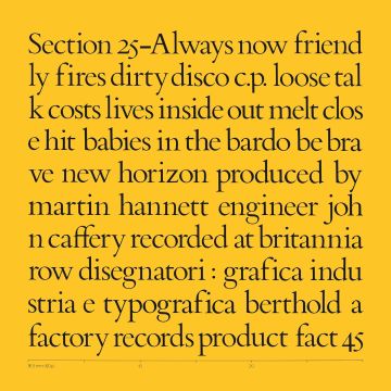SECTION 25 - ALWAYS NOW