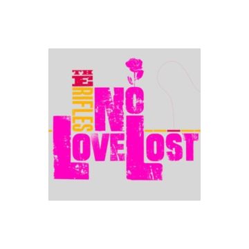 RIFLES - NO LOVE LOST - 20TH ANNIVERSARY (WHITE/PINK PINWHEEL EFFECT VINYL
