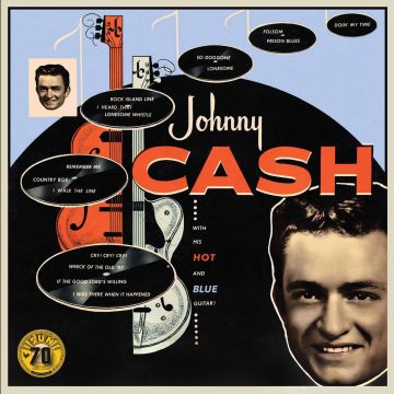 JOHNNY CASH - WITH HIS HOT & BLUE GUITAR