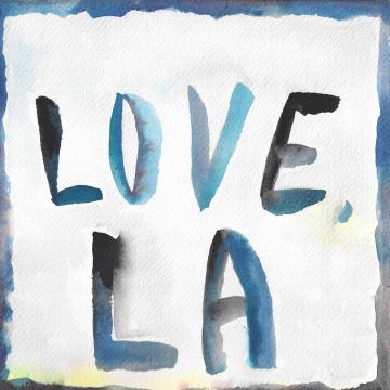 VARIOUS ARTISTS - LOVE, LA (GOLD VINYL)