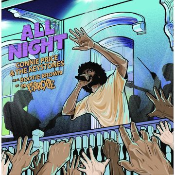PRICE,CONNIE & THE KEYSTONES FT. BOOTIE BROWN (THE PHARCYDE) - ALL NIGHT B/W ALL NIGHT (PROFESSOR SHORTHAIR EXTENDED MIX) (PURPL