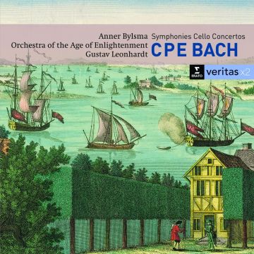 BYLSMA; ORCH OF AGE OF THE ENLIGHTENMENT; LEONHARDT - BACH,C.P.E: SYMPHONIES / CELLO CONCERTOS