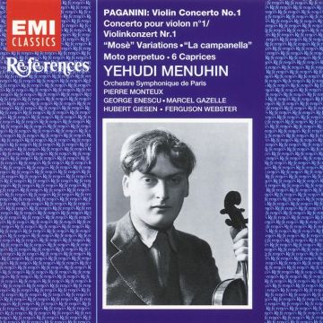 YEHUDI MENUHIN / PIERRE MONTEUX - PAGANINI: VIOLIN CONCERTO / CAPRICES