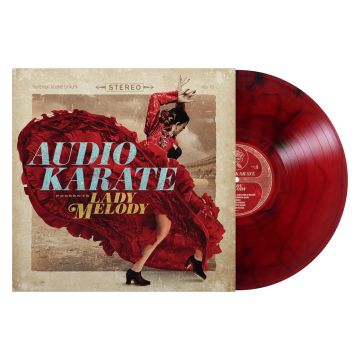 AUDIO KARATE - LADY MELODY (GYPSYQUEEN RED MARBLE VINYL/20TH ANNIVERSARY)