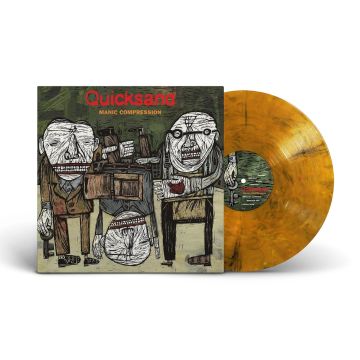 QUICKSAND - MANIC COMPRESSION (TIGERS EYE ORANGE VINYL)