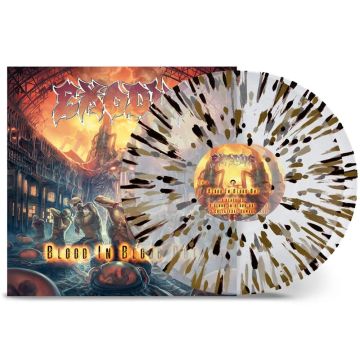 EXODUS - BLOOD IN BLOOD OUT (CLEAR GOLD BLACK SPLATTER VINYL/2LP)