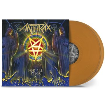 ANTHRAX - FOR ALL KINGS (TRANSPARENT ORANGE VINYL)