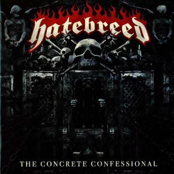 HATEBREED - CONCRETE CONFESSIONAL (CLEAR RED SPLATTER VINYL)